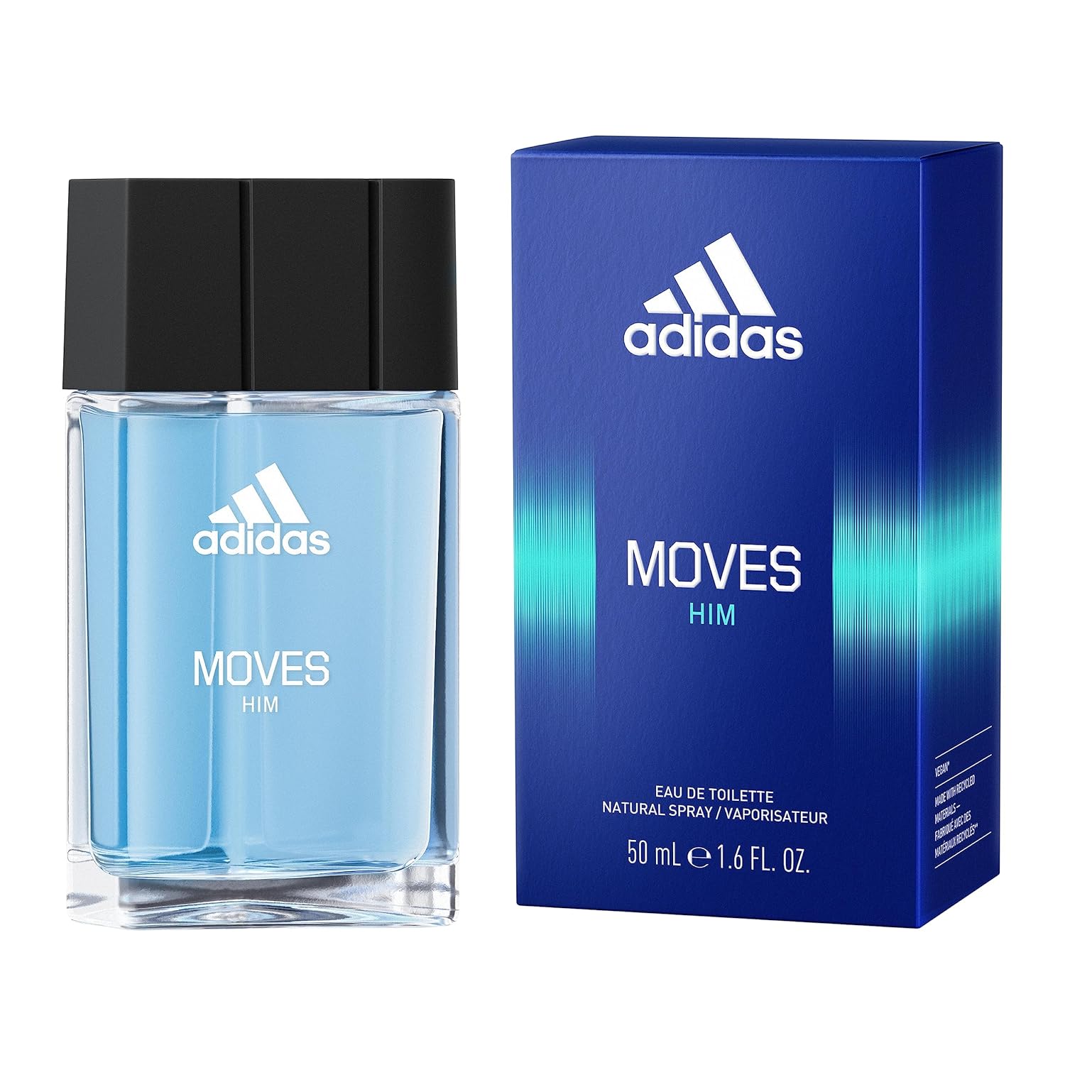 Perfume Adidas Moves for Him – Eau de Toilette 1.6 oz