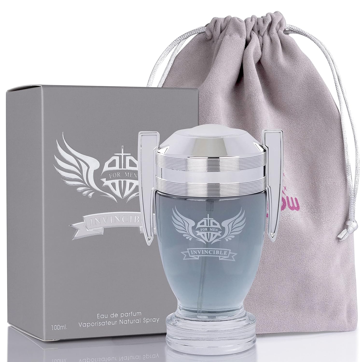Perfume NovoGlow Invincible – Eau de Parfum para hombre 3.4 oz
