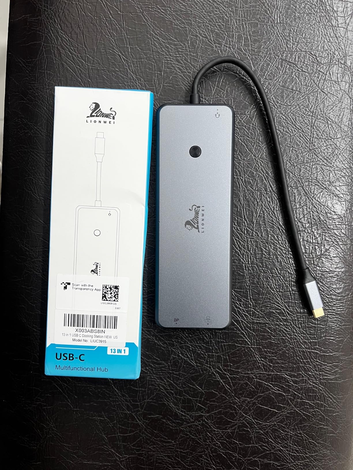 LIONWEI Estación de Acoplamiento USB C 13 en 1